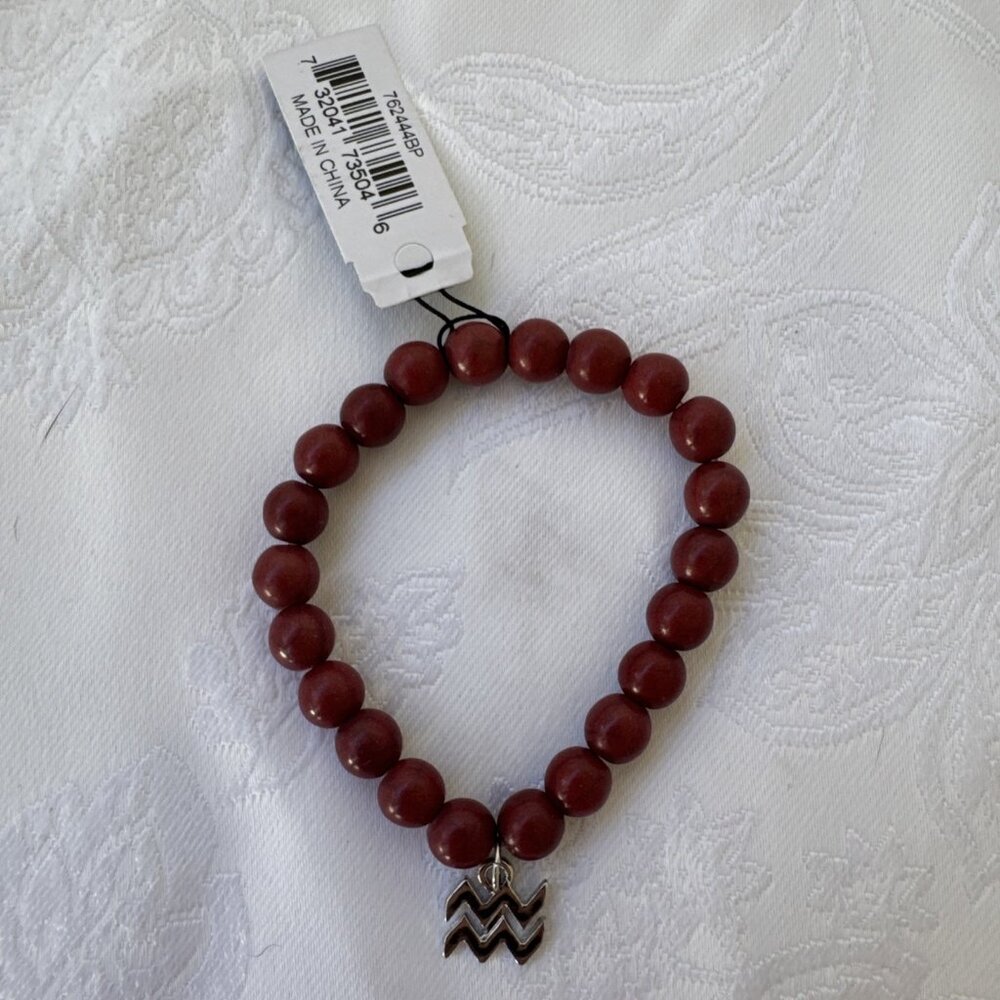 Madison Tyler Dark Orange Stretch Stackable Beade… - image 4